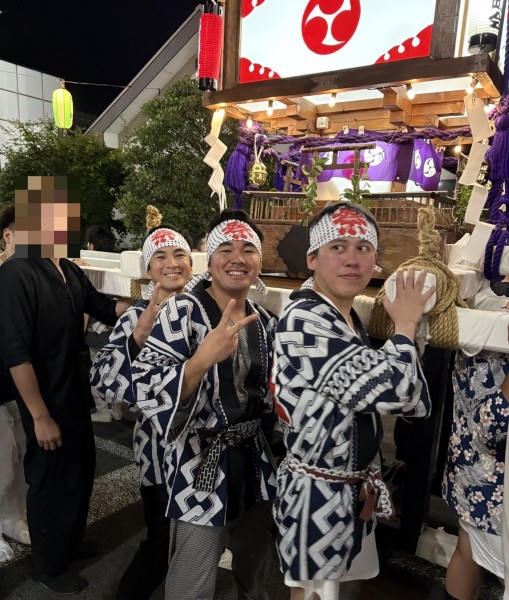 神輿の様子